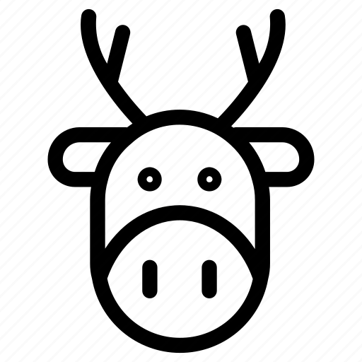Animal, deer, mammal, nature, pet, wild icon - Download on Iconfinder
