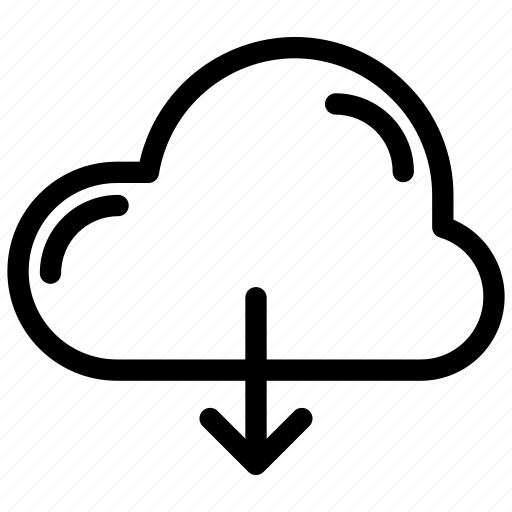 Cloud, download, file, server icon - Download on Iconfinder