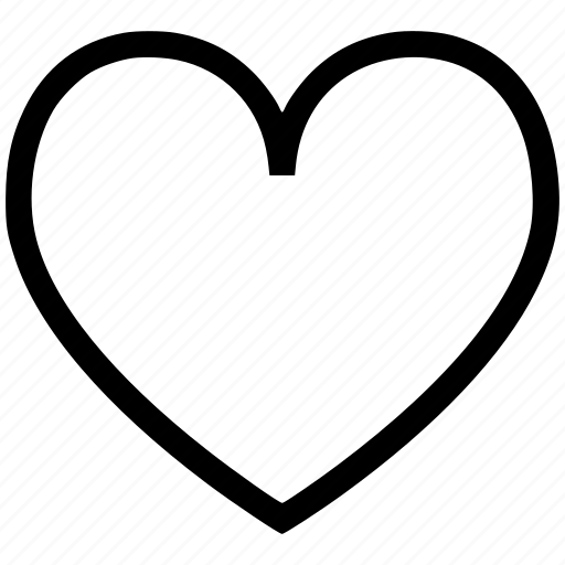 Heart, love, valentine, romance, wedding, like icon - Download on Iconfinder