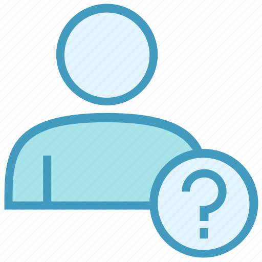 Help, male, people, person, question mark, user icon - Download on Iconfinder
