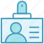 avatar, id card, information card, profile, user 
