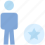 favorite, male, people, person, stand, star, user 
