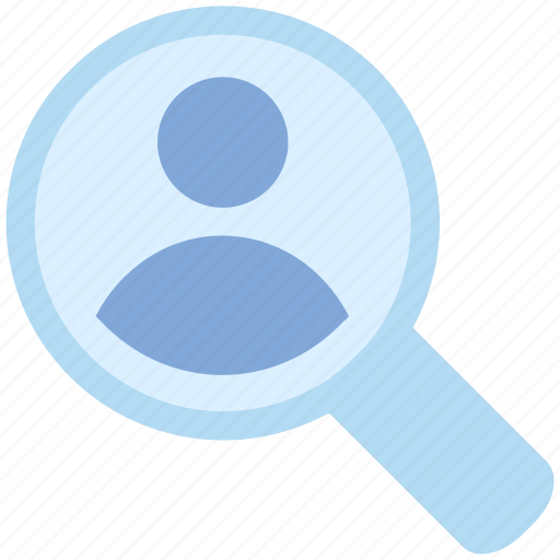 Find, magnifier glass, male, person, searching, user icon - Download on Iconfinder