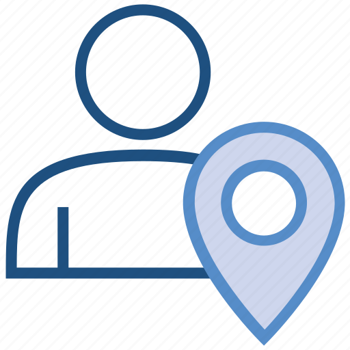 Location pin, male, map pin, people, person, user icon - Download on Iconfinder