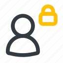 user, lock, user lock, account, profile, private, secure, information