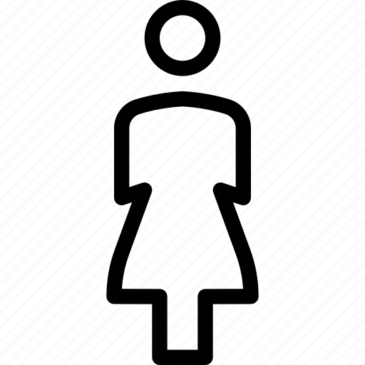 Avatar, female, interface, person, stand, user, woman icon - Download on Iconfinder