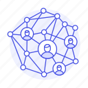 avatar, circle, communication, connect, graph, network, social, user, web