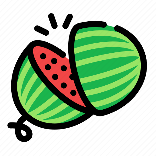 Chop, cooking, food, fruit, slice, watermelon icon - Download on Iconfinder