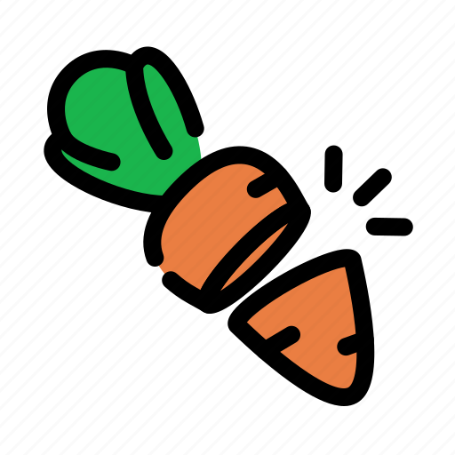 Carrot, chop, cooking, food, slice, vegetables icon - Download on Iconfinder