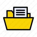 archive, file, folder, directory, document