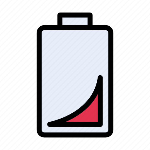Battery, low, charge, power, accumulator icon - Download on Iconfinder