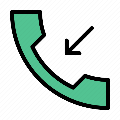 Call, incoming, phone, receiver, ui icon - Download on Iconfinder