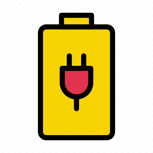 Charging, battery, power, connector, energy icon - Download on Iconfinder