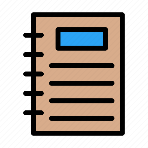 Notes, diary, records, paper, page icon - Download on Iconfinder