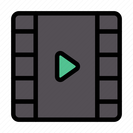 Video, player, media, playlist, ui icon - Download on Iconfinder