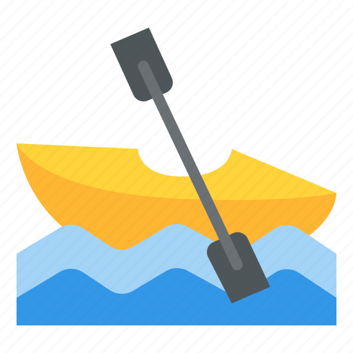 Beach, kayak, sport, summer icon - Download on Iconfinder