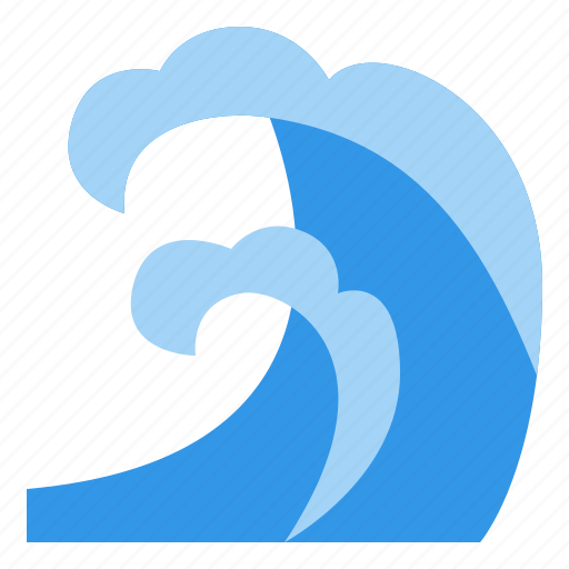 Beach, sea, water, wave icon - Download on Iconfinder