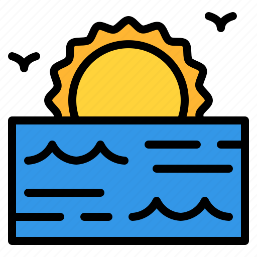 Nature, sea, sun, vacation icon - Download on Iconfinder