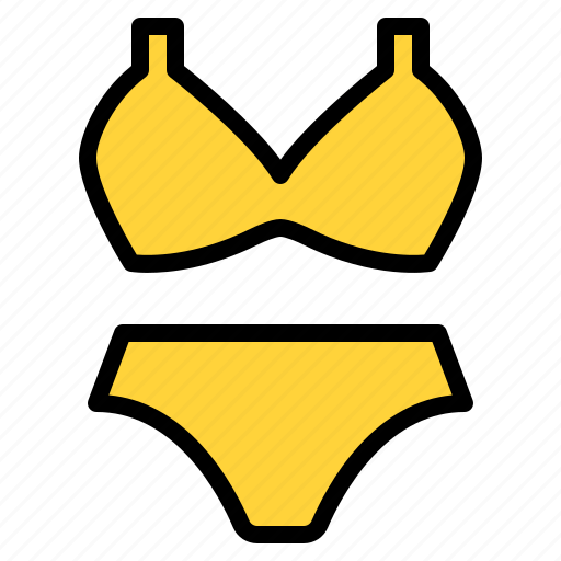 Bikini, fashion, suit, summer, swimming icon - Download on Iconfinder
