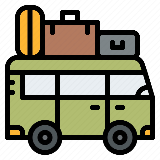 Bag, transport, travel, van icon - Download on Iconfinder