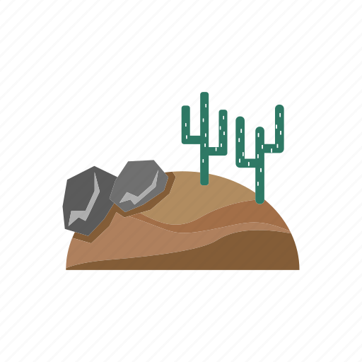 Cactus, desert, nature, wasteland, western icon - Download on Iconfinder