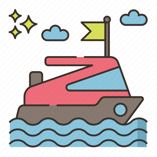 Boat, ship, sea, ocean icon - Download on Iconfinder