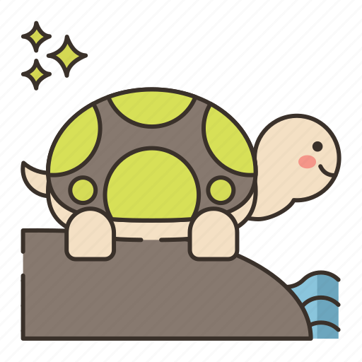 Turtle, animal, sea, ocean icon - Download on Iconfinder