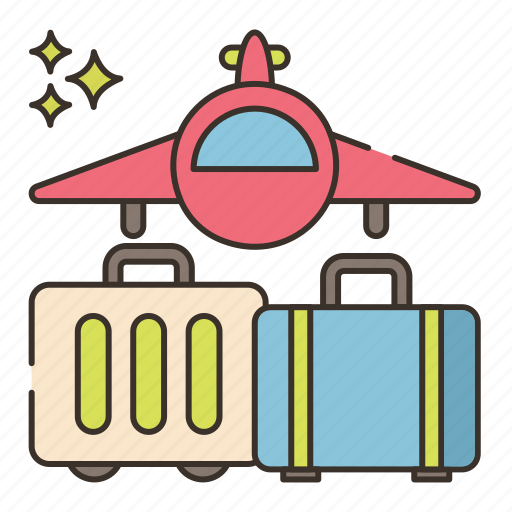 Vacation, travel, holiday, airplane, suitcase icon - Download on Iconfinder
