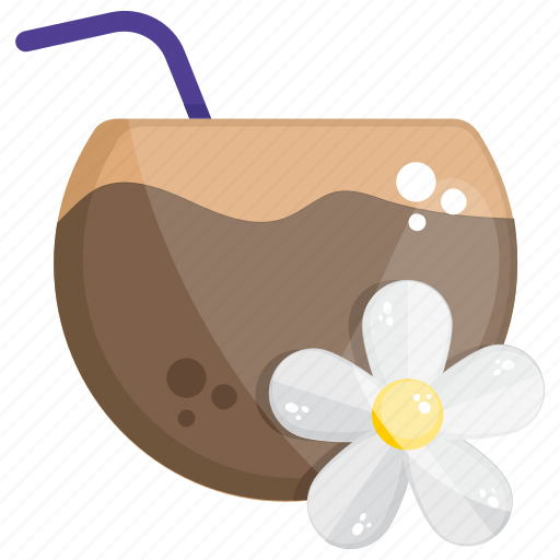 Coco, coconut milk, food, fruit, nut, tropical food icon - Download on Iconfinder