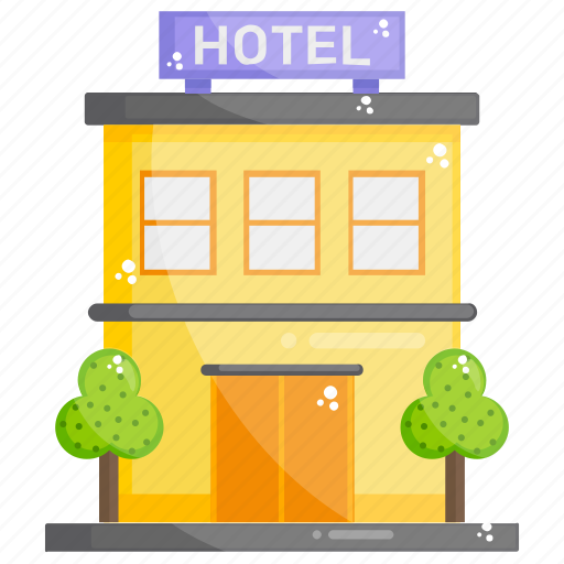 Accomodation, building, hotel, infrastructure, lodging, motor inn icon - Download on Iconfinder