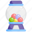 candy balls, candy dispenser, entertainment, gumball machine, gumballs 