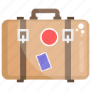 baggage, duffel, luggage, suitcase, travelling bag