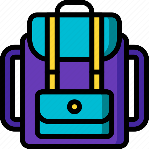 Backpack, bag, holiday, rucksack, travel, vacation, vacations icon - Download on Iconfinder