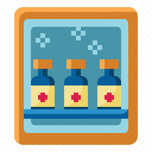 Cooler, refrigerator, vaccine, pharmacy, healthcare, and, medical icon - Download on Iconfinder