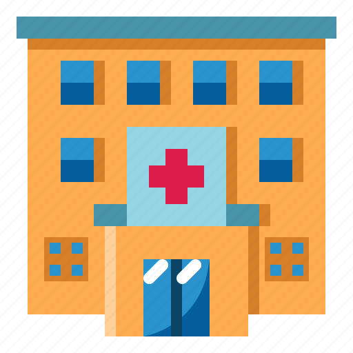 Hospital, healthcare, medical, health, clinic, architectonic, urban icon - Download on Iconfinder