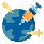injection, vaccination, syringe, laboratory, global, science, world 