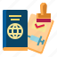 passport, immunization, vaccination, transportation, international, travel, transport 