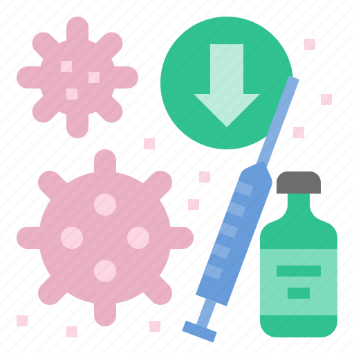 Outbreak, infection, vaccine, vacination, covid vaccine, covid 19, reduce risk of spreading icon - Download on Iconfinder