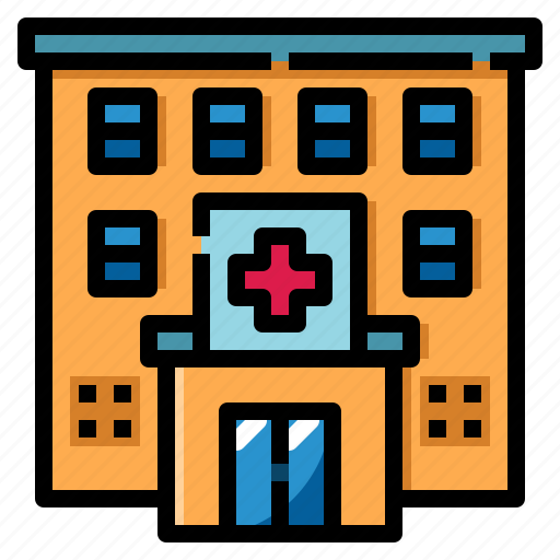 Hospital, healthcare, medical, health, clinic, architectonic, urban icon - Download on Iconfinder