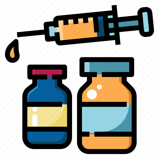 Pharmacy, vaccine, healthcare, and, medical, dose, bottle icon - Download on Iconfinder
