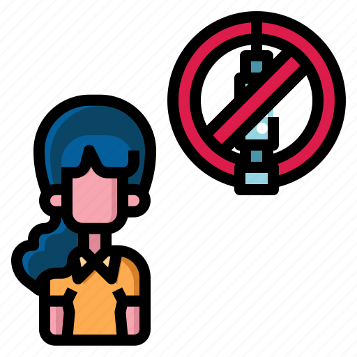Syringe, against, no, vaccines, vaccination, person icon - Download on Iconfinder