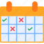 calendar, appointment, confirm, date, event, schedule, checkmark, icon 