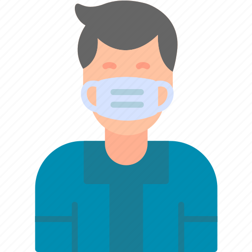 Patient, ill, man, sick, sickness, sweating, icon icon - Download on Iconfinder