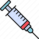 injection, syringe, vaccine, vaccination, icon