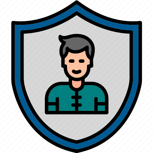 Men, protect, barrier, firewall, humanoid, man, people icon - Download on Iconfinder