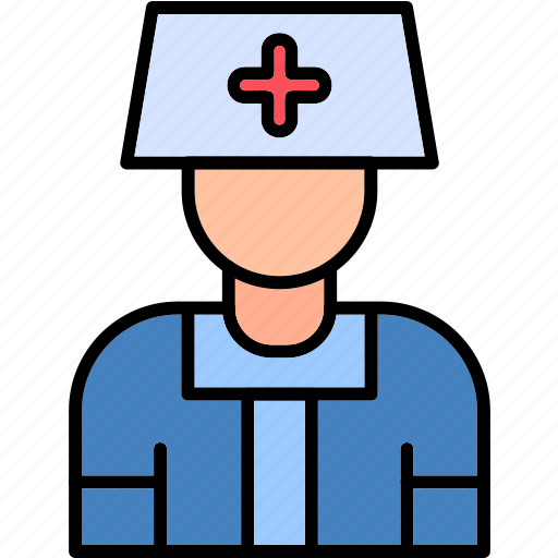 Nurse, head, healthcare, medicine, woman, icon icon - Download on Iconfinder