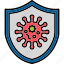 virus, protect, antivirus, guard, protection, security, shield, icon 