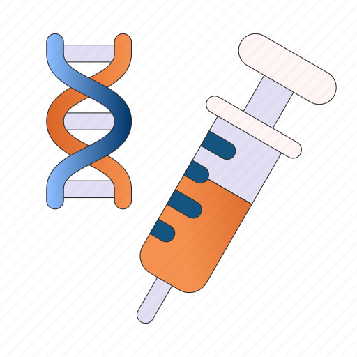 Dna, genpme, molecule, rna, injection, covid19, vaccination icon - Download on Iconfinder