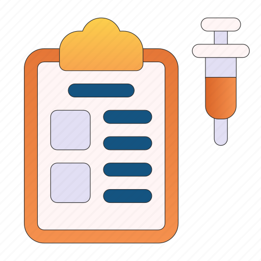 Vaccination, healthcare, syringe, health, covid19, letterpad icon - Download on Iconfinder