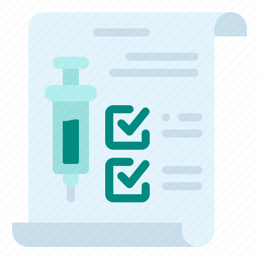 Certificate, vaccine, medical, healthcare, patent, certification icon - Download on Iconfinder